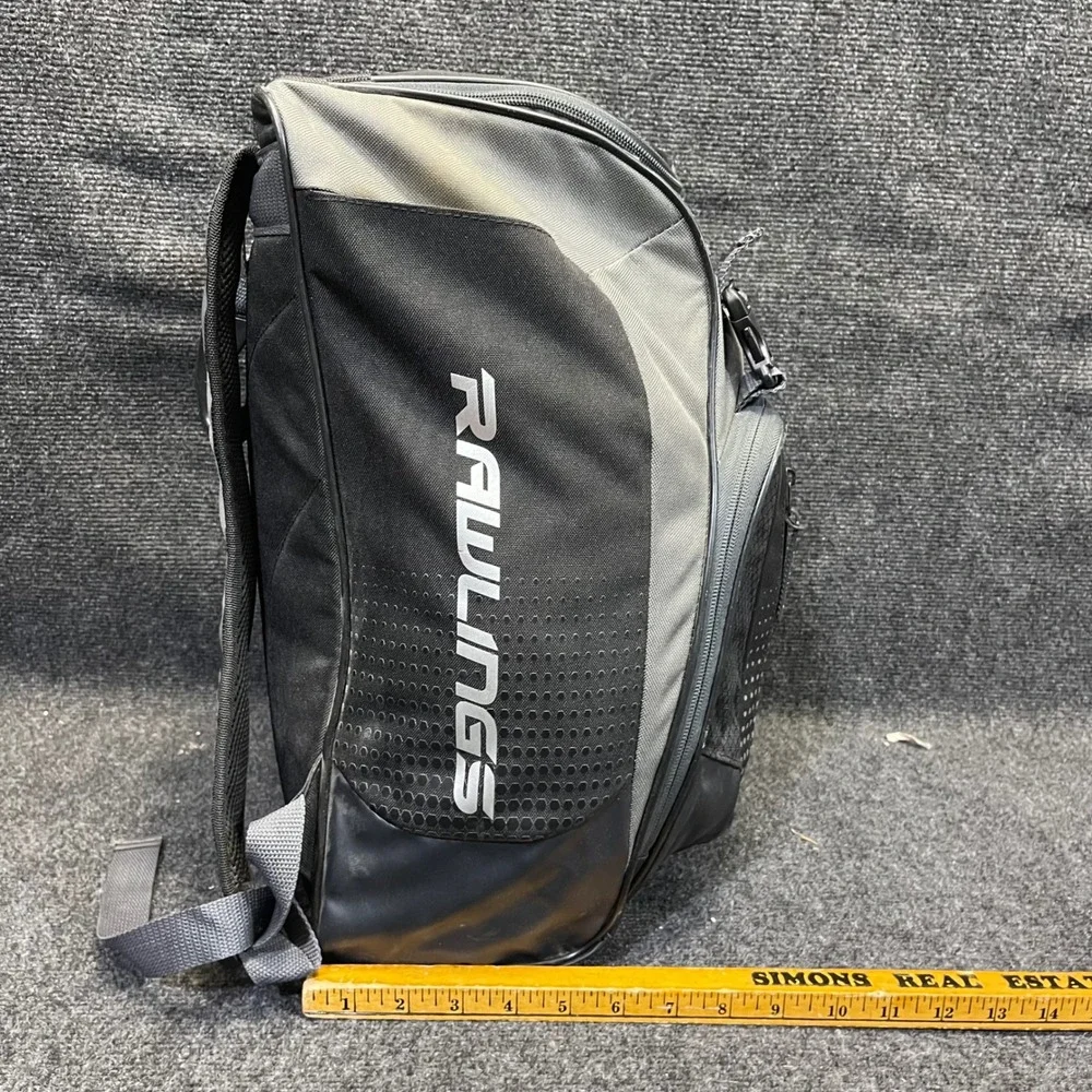 Rawlings EHLL25 Franchise Grey/BLK‎ Baseball / Softball Bat Backpack Bag BatPack